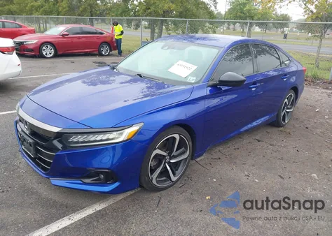2022 Honda Accord Sport Special Edition из США, поврежденный, VIN 1HGCV1F40NA022517